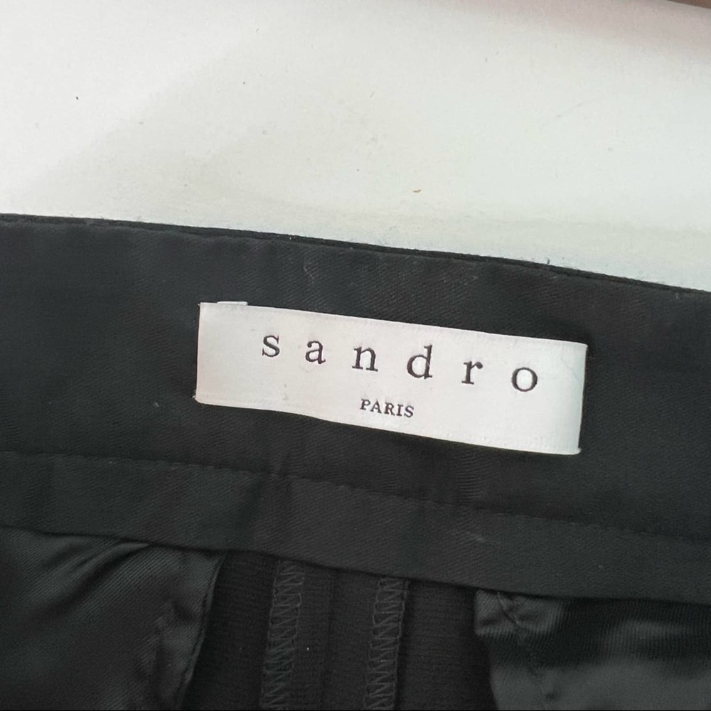 Sandro Black High Rise Dress Pants - Picture 8 of 10